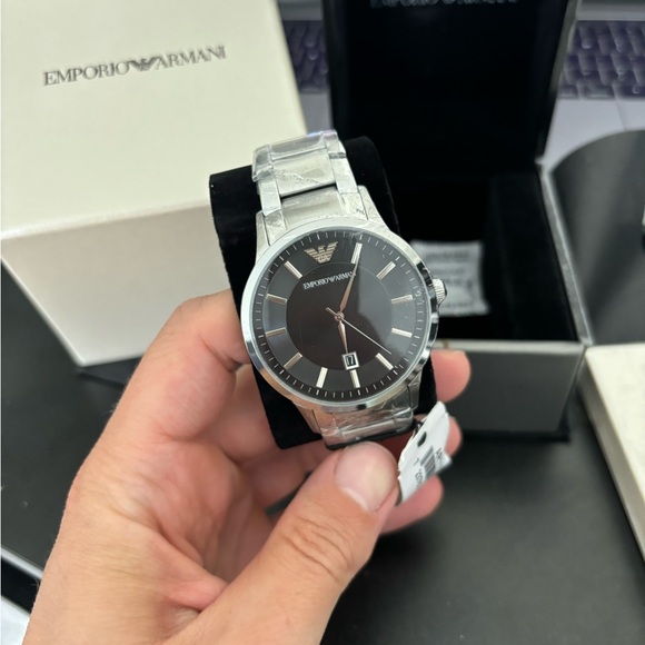 BRAND NEW Emporio Armani Men's Renato Quartz Watch - Picture 1 of 6